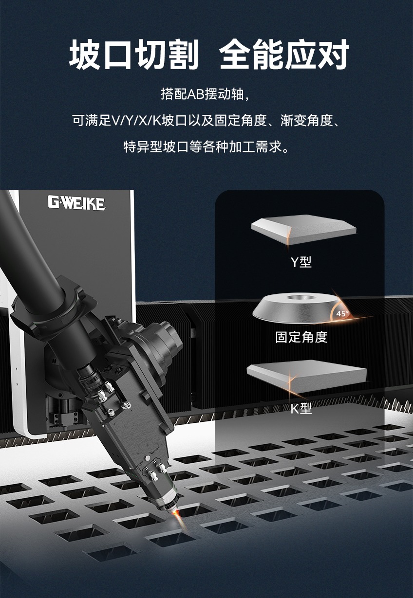 激光火焰切割机
